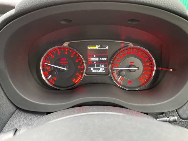 スバル ＷＲＸ ＳＴＩ STI タイプS 青森県 2014(平26)年 16.9万km WRブルーパール 4WD・ターボ/社外メモリナビ・フルセグTV/CD・DVD・Bluetooth・SD/バックカメラ/OPレザーシート/前席パワーシート・シートヒーター/運転席シートメモリー/ETC/LEDヘッドライト/フォグランプ/STiエアロ/純正大型リアスポイラー/HKS車高調（純正車内）/柿本マフラー/BBS製純正18インチアルミ