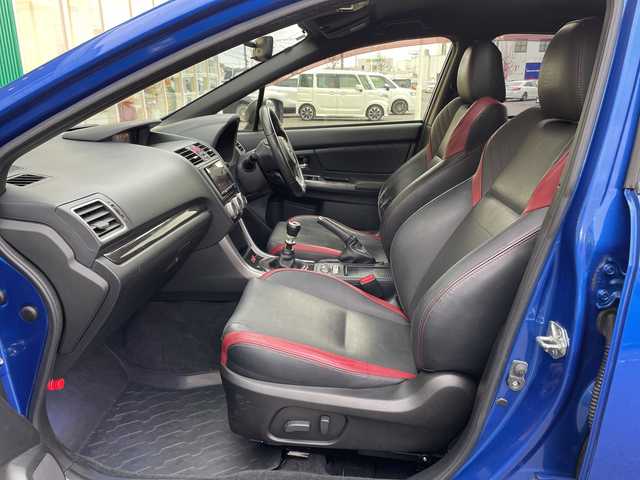 スバル ＷＲＸ ＳＴＩ STI タイプS 青森県 2014(平26)年 16.9万km WRブルーパール 4WD・ターボ/社外メモリナビ・フルセグTV/CD・DVD・Bluetooth・SD/バックカメラ/OPレザーシート/前席パワーシート・シートヒーター/運転席シートメモリー/ETC/LEDヘッドライト/フォグランプ/STiエアロ/純正大型リアスポイラー/HKS車高調（純正車内）/柿本マフラー/BBS製純正18インチアルミ