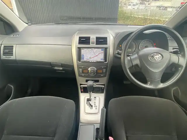 トヨタ カローラ フィールダー X HID リミテッド 福岡県 2011(平23)年 11万km ブラックマイカ 社外ナビ/フルセグTV/バックカメラ/HIDライト/オートライト/電動格納ミラー/ドアバイザー/ETC