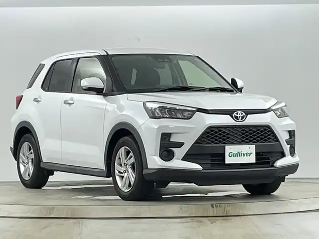 トヨタ ライズ G 愛知県 2020(令2)年 4.2万km シャイニングホワイトパール ワンオーナー/ターボ/禁煙車/純正9型ディスプレイオーディオ/（Bluetooth/AppleCarPlay/AndroidAuto/フルセグTV)/バックカメラ/スマートアシストIII/・衝突軽減ブレーキ/・レーンキープアシスト/・オートマチックハイビーム/・クリアランスソナー/・クリアランスソナー/ブラインドスポットモニター/ETC/ドライブレコーダー　型式：DRY-ST1100/アイドリングストップ/純正16インチアルミホイール/スマートキー/スペアキー有/純正フロアマット/横滑り防止装置