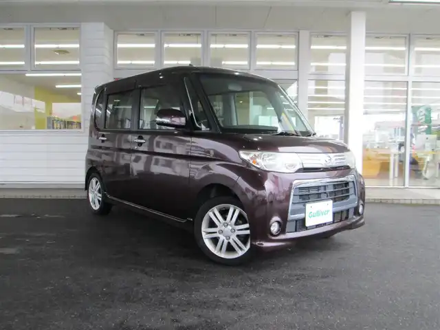 ダイハツ タント カスタム RS 千葉県 2011(平23)年 8.2万km ミスティックレッドクリスタルメタリック 社外SDナビ、フルセグTV/オーディオ【CD/DVD/SD/BT】/パワースライドドア/HIDヘッドライト/純正14インチアルミホイール/ウィンカードアミラー/LEDフォグランプ/momoステアリング/室内LED灯/オーバーヘッドコンソール/スマートキー/純正フロアマット&ドアバイザー/新車整備手帳/スペアキー