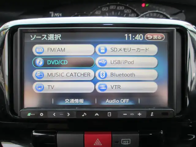ダイハツ タント カスタム RS 千葉県 2011(平23)年 8.2万km ミスティックレッドクリスタルメタリック 社外SDナビ、フルセグTV/オーディオ【CD/DVD/SD/BT】/パワースライドドア/HIDヘッドライト/純正14インチアルミホイール/ウィンカードアミラー/LEDフォグランプ/momoステアリング/室内LED灯/オーバーヘッドコンソール/スマートキー/純正フロアマット&ドアバイザー/新車整備手帳/スペアキー