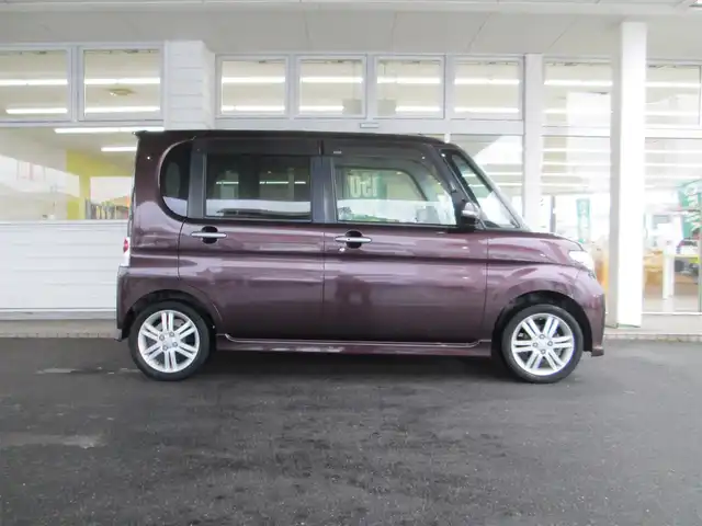 ダイハツ タント カスタム RS 千葉県 2011(平23)年 8.2万km ミスティックレッドクリスタルメタリック 社外SDナビ、フルセグTV/オーディオ【CD/DVD/SD/BT】/パワースライドドア/HIDヘッドライト/純正14インチアルミホイール/ウィンカードアミラー/LEDフォグランプ/momoステアリング/室内LED灯/オーバーヘッドコンソール/スマートキー/純正フロアマット&ドアバイザー/新車整備手帳/スペアキー