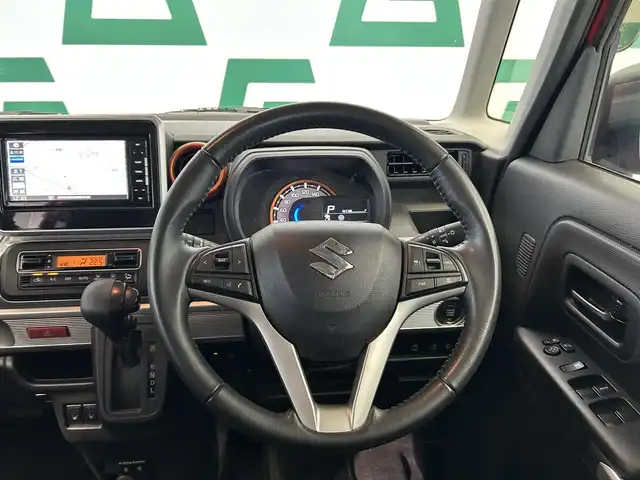 スズキ スペーシア ギア HYBRID XZ 鹿児島県 2020(令2)年 7.1万km フェニックスレッドパール/ガンメタリック2トーンルーフ 7インチナビ（CN-RE07WD）/バックカメラ/前後ドライブレコーダー（DRV-MR450）/ETC/両側パワースライドドア/フルセグTV/レーダークルーズコントロール/レーンキープアシスト/LEDヘッドライト/フォグライト/オートライト/オートマチックハイビーム/前席シートヒーター/社外フロアマット/ドアバイザー/純正アルミホイール
