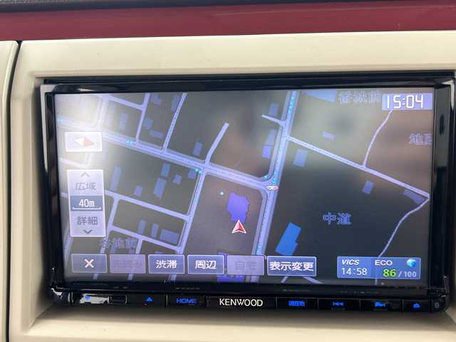 スズキ ラパン ショコラ X 福島県 2015(平27)年 6.3万km シャンパンピンクPM /禁煙車//スマートキー//スペアキー×1//プッシュスタート//社外ナビ//Bluetooth//フルセグテレビ//フロアマット//レザーシート//オートライト//ドアバイザー//盗難防止装置//ABS//バックカメラ