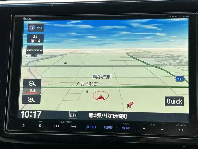 ホンダ ステップワゴン スパーダ 熊本県 2015(平27)年 8.1万km プレミアムスパークルブラックパール ワンオーナー/純正ＳＤナビ/AM/FM/CD/DVD/MSV/USB/iPod/SD/Bluetooth/HDMI/リアモニターHDMI/フルセグTV/フリップダウンモニター/バックカメラ/エアロパーツ/クルーズコントロール/ステアリングスイッチ/ビルトインＥＴＣ/ドライブレコーダー/片側パワースライド/電動格納ミラー/ウィンカーミラー/ロールサンシェード/LEDヘッドライト/・フォグランプ/プッシュスタートボタン/スマートキー/・スペアキー1本/革巻きステアリング/保証書/取扱説明書/記録簿/純正フロアマット/純正ドアバイザー/純正アルミホイール