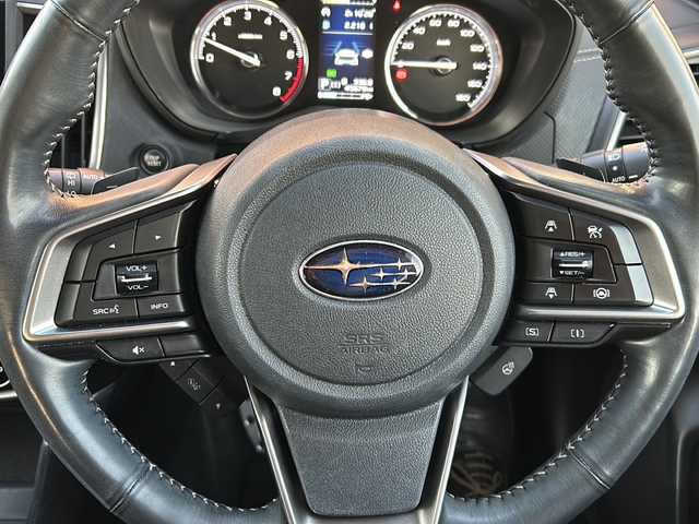 スバル フォレスター スポーツ 愛知県 2021(令3)年 4.6万km マグネタイトグレーメタリック ワンオーナー/禁煙車/純正メモリナビ/　フルセグTV/CD/DVD/BT/USB/Apple Car Play/純正前後ドラレコ/デジタルインナーミラー/バック・サイドカメラ/アイサイト3.0/追従機能付きクルーズコントロール/レーンキープアシスト/プリクラッシュセーフティ/ブラインドスポットモニター/前後クリアランスソナー/先行者発信お知らせ機能/パワーバックドア/全席シートヒーター/D席パワーシート/純正フロアマット/純正ドアバイザー/純正18インチAW/LEDヘッドライト/フォグランプ/オートライト/革巻きステアリング/パドルシフト/ETC/アイドリングストップ/W＋サイドエアバッグ/保証書/取説/スペアキー