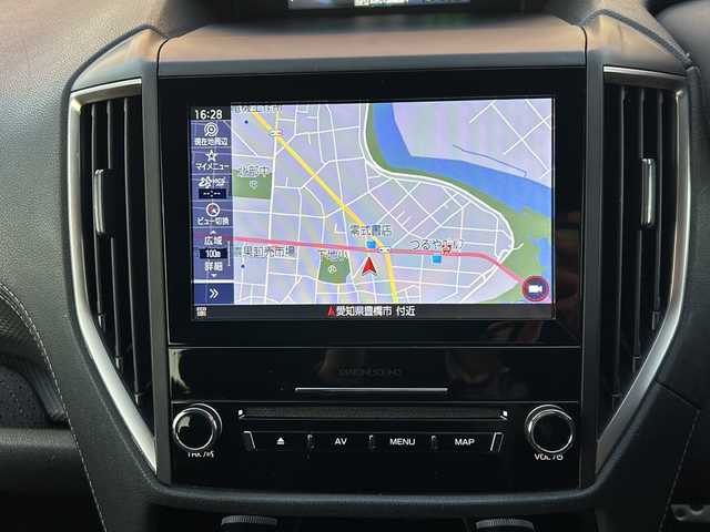 スバル フォレスター スポーツ 愛知県 2021(令3)年 4.6万km マグネタイトグレーメタリック ワンオーナー/禁煙車/純正メモリナビ/　フルセグTV/CD/DVD/BT/USB/Apple Car Play/純正前後ドラレコ/デジタルインナーミラー/バック・サイドカメラ/アイサイト3.0/追従機能付きクルーズコントロール/レーンキープアシスト/プリクラッシュセーフティ/ブラインドスポットモニター/前後クリアランスソナー/先行者発信お知らせ機能/パワーバックドア/全席シートヒーター/D席パワーシート/純正フロアマット/純正ドアバイザー/純正18インチAW/LEDヘッドライト/フォグランプ/オートライト/革巻きステアリング/パドルシフト/ETC/アイドリングストップ/W＋サイドエアバッグ/保証書/取説/スペアキー