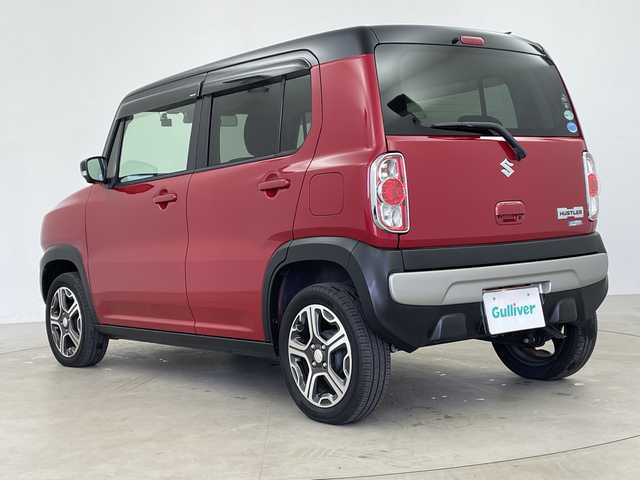 スズキ ハスラー X 鹿児島県 2018(平30)年 3万km フェニックスレッドパール/ブルーイッシュブラックパール メーカーナビ/（Bluetooth/フルセグ/CD/DVD/AM/FM）　/全方位カメラ　/バックカメラ　/前方ドライブレコーダー　/前席シートヒーター　/純正フロアマット　/ベンチシート　/レーンキープアシスト　/ＬＥＤヘッドライト　/スズキセーフティサポート　/ビルドイＥＴＣ/アイドリングストップ/保証書/取扱説明書