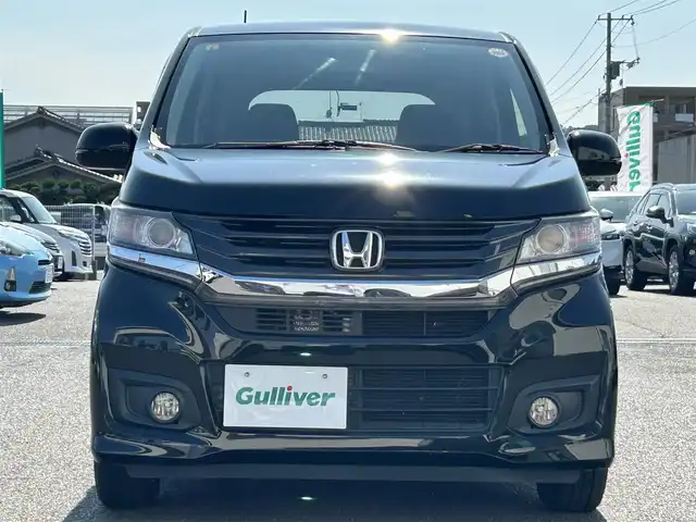 ホンダ Ｎ ＷＧＮ カスタム G 広島県 2014(平26)年 9.5万km スマートブラック ワンオーナー/純正メモリナビ(VXM-VSi)/　(Bluetooth/ワンセグテレビ/CD/DVD)/登録時走行距離/　94906km/バックカメラ/社外デジタルインナーミラー型ドライブレコーダー/オートライト/HIDヘッドライト/スマートキー/スペアキー/純正14インチアルミホイール/純正フロアマット/横滑り防止装置/保証書/取扱説明書