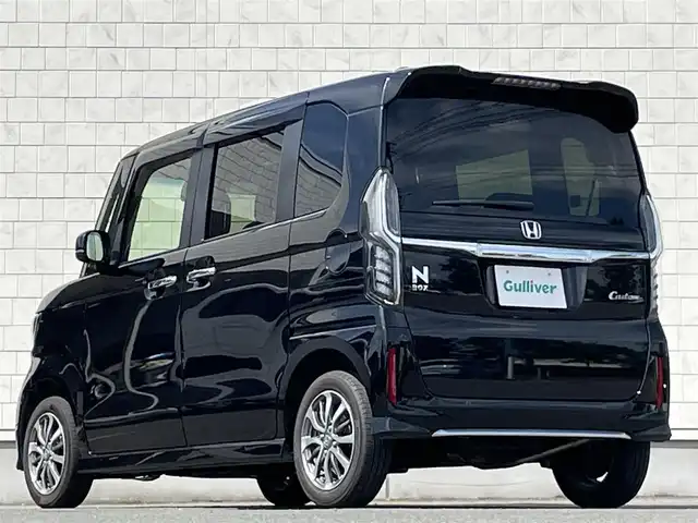 ホンダ Ｎ ＢＯＸ カスタム L 岩手県 2022(令4)年 4.9万km クリスタルブラックパール 禁煙車/ワンオーナー/4WD/ミラーヒーター/前席シートヒーター/シーケンシャルウィンカー/両側パワースライドドア/追従型クルーズコントロール/純正ディスプレイオーディオ/→ワンセグTV/Bluetooth/CD/FM/AM/バックカメラ/ステアリングスイッチ/レーンキープアシスト/衝突軽減システム/コーナーセンサー/横滑り防止装置/電子パーキング/ブレーキホールド/〇プッシュスタート/〇電動格納ミラー/〇シンカーミラー/〇パワーウィンドウ/〇純正フロアマット/〇ドアバイザー/〇USBポート/〇シガーソケット/オートライト/LEDヘッドライト/LEDフォグライト/純正エンジンスターター/前後ドライブレコーダー/スペアキー/取扱説明書