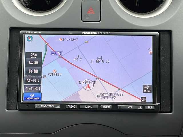 日産 ノート X 長野県 2017(平29)年 1.1万km ダークメタルグレー 社外ナビ/ETC/衝突軽減ブレーキ/レーンキープアシスト/オートライト/アイドリングストップ/AC/ヘッドライトレベライザー/スマートキー/ISOFIX/純正ホイールキャップ/電動格納ミラー/禁煙車