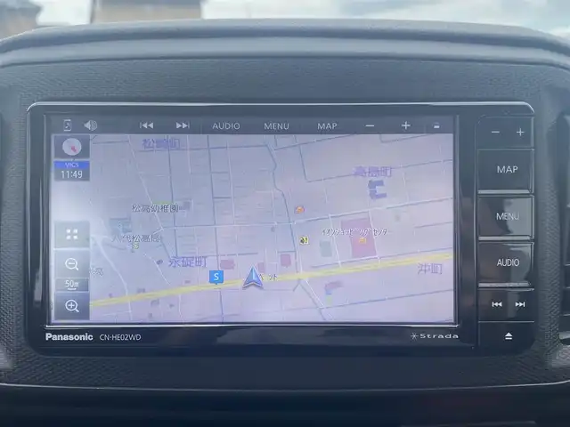 ダイハツ ミラ イース L SAⅢ 熊本県 2023(令5)年 1.9万km スカイブルーメタリック 社外SDナビＤＴＶ/・CD/DVD/BT/SD/USB/フルセグ/バックカメラ/ETC/オートHビーム/スマートアシスト/・衝突警報・衝突回避支援ブレーキ機能/・誤発進抑制制御機能/・先行車お知らせ機能/・オートハイビーム/・コーナーセンサー/リアスポイラー/キーレス/保証書・取説有り