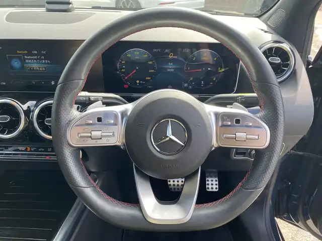 メルセデス・ベンツ Ｂ２００ｄ AMGライン 福岡県 2020(令2)年 2.7万km デニムブルー ・1オーナー/・アダプティブクルーズコントロール/・純正ナビ/BT/USB/carplay/・バックカメラ/・ハーフレザーシート/シートヒーター/・ドライブレコーダー/・フルセグ/・ETC/・純正18AW/・LEDライト/・BLIS/・保証書/・取扱説明書