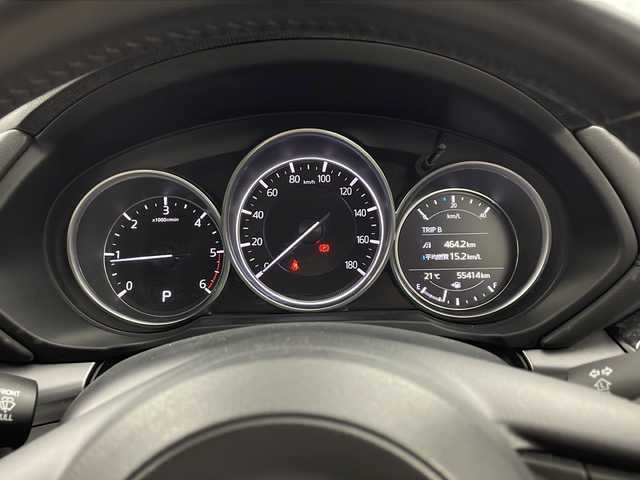 マツダ ＣＸ－５ XD プロアクティブ 兵庫県 2019(平31)年 5.6万km ソウルレッドクリスタルM ・純正ナビ/CD/DVD/USB/AUX/TV/BT/・Apple car　Play・Android　Auto/・バックカメラ/・アラウンドビューモニター/・運転席メモリー付きパワーシート/・前席シートヒーター/・ステアリングヒーター/・パワーバックドア/・ETC/・電子パーキングブレーキ/・オートホールド/・左右独立エアコン/・アイドリングストップ/・車間認知支援システム/・衝突軽減ブレーキ/・ブラインドスポットモニター/・レーンキープアシストシステム/・交通標識認識システム/・ドライバーアテンションアラート/・パーキングセンター/・レーダークルーズコントロール/・ヘッドアップディスプレイ/・オートワイパー/・オートライト/・電動格納ミラー/・革巻ステアリング/・ステアリングスイッチ/・ウインカーミラー/・フォグランプ/・オールオートパワーウィンドウ/・取扱説明書/・保証書/・スペアキー/・純正フロアマット/・純正アルミホイール