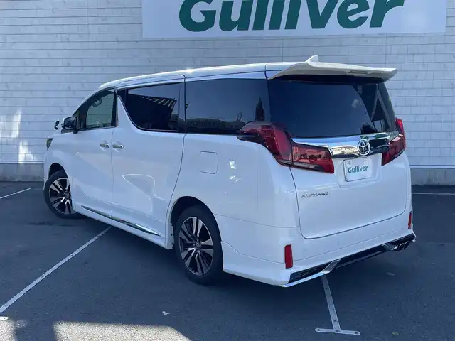 トヨタ アルファード S Cパッケージ 静岡県 2020(令2)年 2.5万km ホワイトパールクリスタルシャイン ワンオーナー/4WD/トヨタセーフティーセンス/プリクラッシュセーフティー/レーダークルーズコントロール/モデリスタエアロ（F/S/R）/シグネチャーイルミブレード/純正ナビ/フリップダウンモニター/・フルセグTV/・Bluetooth接続/・DVD再生/・USB入力端子/両側パワースライドドア/電動パーキングブレーキ/オートブレーキホールド/AC100V電源/パワーバックドア/プッシュスタート/スマートキー/スペアキー/ステアリングヒーター/前席シートヒーター・エアシート/前席パワーシート/運転席シートメモリー/助手席・2列目オットマン/ビルトインETC2.0/ドラレコ/バックカメラ/純正18インチアルミホイール/取扱説明書/保証書