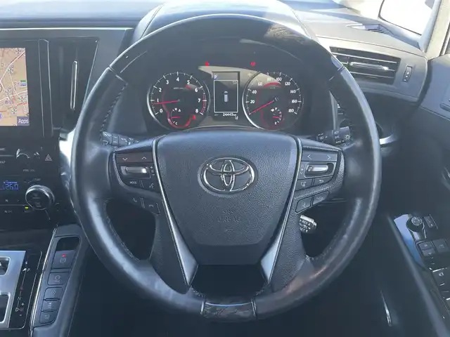 トヨタ アルファード S Cパッケージ 静岡県 2020(令2)年 2.5万km ホワイトパールクリスタルシャイン ワンオーナー/4WD/トヨタセーフティーセンス/プリクラッシュセーフティー/レーダークルーズコントロール/モデリスタエアロ（F/S/R）/シグネチャーイルミブレード/純正ナビ/フリップダウンモニター/・フルセグTV/・Bluetooth接続/・DVD再生/・USB入力端子/両側パワースライドドア/電動パーキングブレーキ/オートブレーキホールド/AC100V電源/パワーバックドア/プッシュスタート/スマートキー/スペアキー/ステアリングヒーター/前席シートヒーター・エアシート/前席パワーシート/運転席シートメモリー/助手席・2列目オットマン/ビルトインETC2.0/ドラレコ/バックカメラ/純正18インチアルミホイール/取扱説明書/保証書