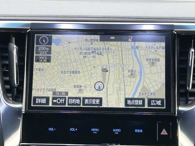 トヨタ アルファード S Aパッケージ タイプブラック 福島県 2016(平28)年 7.6万km ホワイトパールクリスタルシャイン 純正HDDナビ/　【フルセグ/CD/DVD/SD/BT/MSV】/バックカメラ/ステアリングスイッチ/レーダークルーズコントロール/ドライブレコーダー/サンルーフ/両側パワースライドドア/電動リアゲート/オットマン/ハーフレザーシート/コーナーセンサー/横滑り防止機能/クリアランスソナー/パーキングアシスト/LEDヘッドライト（AUTO機能付き）/フォグランプ/スペアキー×１