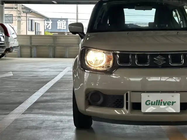 スズキ イグニス ハイブリッド MG 静岡県 2020(令2)年 6.1万km キャラバンアイボリーPM デュアルカメラブレーキサポート/純正８型ナビ/フルセグＴＶ/ＤＶＤ再生/ＢＴ/全周囲カメラ/ドラレコ/ＥTC/シートヒーター/車線逸脱警報/ハロゲンヘッドライト/オートライト/カーテンエアバッグ/フルフラットシート/アイドリングストップ