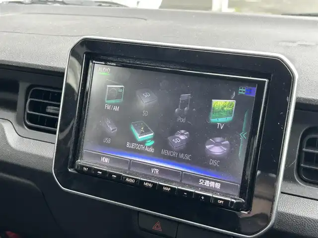 スズキ イグニス ハイブリッド MG 静岡県 2020(令2)年 6.1万km キャラバンアイボリーPM デュアルカメラブレーキサポート/純正８型ナビ/フルセグＴＶ/ＤＶＤ再生/ＢＴ/全周囲カメラ/ドラレコ/ＥTC/シートヒーター/車線逸脱警報/ハロゲンヘッドライト/オートライト/カーテンエアバッグ/フルフラットシート/アイドリングストップ