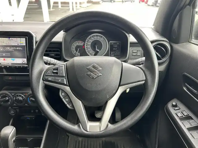 スズキ イグニス ハイブリッド MG 静岡県 2020(令2)年 6.1万km キャラバンアイボリーPM デュアルカメラブレーキサポート/純正８型ナビ/フルセグＴＶ/ＤＶＤ再生/ＢＴ/全周囲カメラ/ドラレコ/ＥTC/シートヒーター/車線逸脱警報/ハロゲンヘッドライト/オートライト/カーテンエアバッグ/フルフラットシート/アイドリングストップ