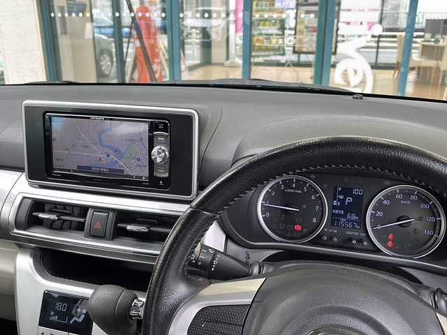 ダイハツ キャスト スタイル G SAⅡ 愛知県 2015(平27)年 11.6万km ディープブルークリスタルマイカ 登録時走行距離115567キロ/ワンオーナー/純正フロアマット/社外ナビ/オートライト/スマートキー/レーンキープアシスト/横滑り防止装置/イモビライザー/プッシュスタート/アイドリングストップ/４WD/取扱説明書/保証書