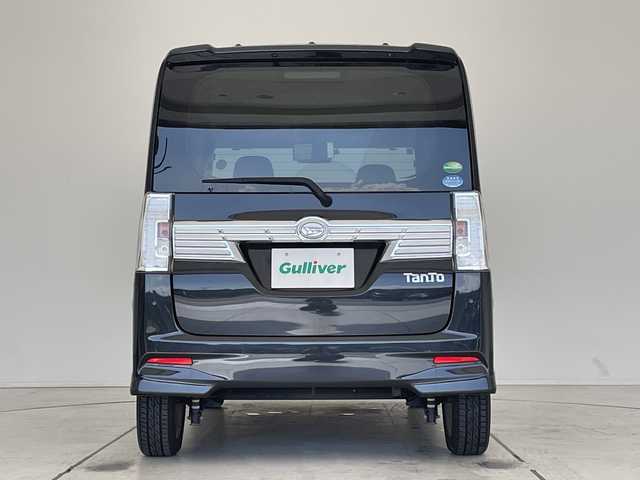 ダイハツ タント カスタム X SA Ⅲ 愛知県 2018(平30)年 4.2万km ブラックマイカメタリック 純正ナビ/全方位カメラ/片側パワースライド/シートヒーター/バックカメラ/純正アルミホイール/ETC/衝突軽減システム/フルセグ/CD DVD/Bluetooth/ステアリングスイッチ/スマートキー/プッシュスタート