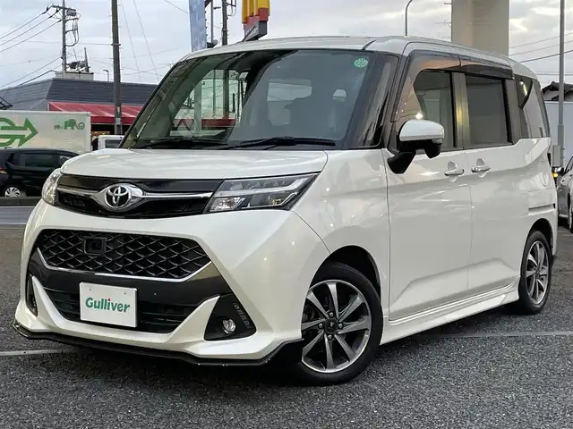 トヨタ タンク カスタムG S 埼玉県 2017(平29)年 5.5万km パールホワイトⅢ ・ワンオーナー　/・モデリスタサイドスポイラー　/・純正Ｆ＆Ｒアンダースポイラー　/・モデリスタ１５インチアルミ　/・純正１４インチダンロップ5分山タイヤ付き車載　/・両側パワースライドドア　/・純正ナビフルセグＴＶ　ＢＴ　ＤＶＤ　SD/・バックカメラ/・前後ドライブレコーダー/・クルーズコントロール/・アイドリングストップ/・オートライト/・LEDヘットライト/・LEDフォグライト/・黒皮調シートカバー/・スマートキー×２/・プッシュスタート/・保証書/・取説