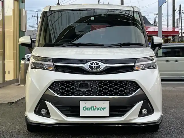 トヨタ タンク カスタムG S 埼玉県 2017(平29)年 5.5万km パールホワイトⅢ ・ワンオーナー　/・モデリスタサイドスポイラー　/・純正Ｆ＆Ｒアンダースポイラー　/・モデリスタ１５インチアルミ　/・純正１４インチダンロップ5分山タイヤ付き車載　/・両側パワースライドドア　/・純正ナビフルセグＴＶ　ＢＴ　ＤＶＤ　SD/・バックカメラ/・前後ドライブレコーダー/・クルーズコントロール/・アイドリングストップ/・オートライト/・LEDヘットライト/・LEDフォグライト/・黒皮調シートカバー/・スマートキー×２/・プッシュスタート/・保証書/・取説