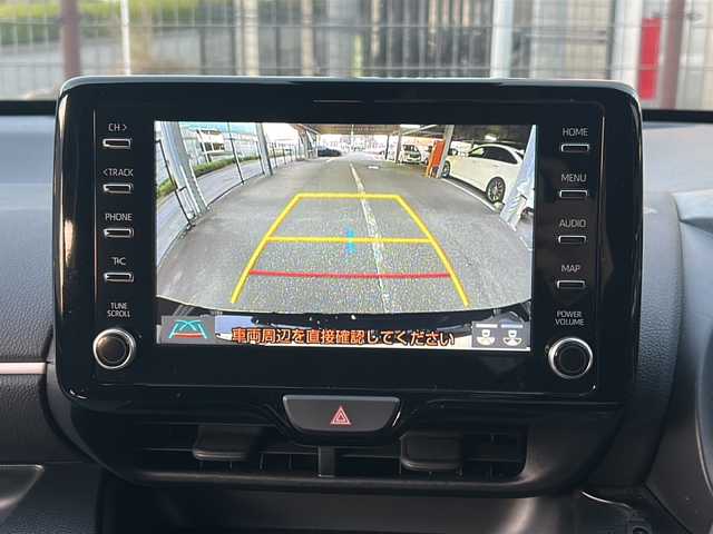 トヨタ ヤリス ハイブリッド Z 広島県 2020(令2)年 5.8万km ブラック 禁煙/TRDエアロ（F/S/R）/トヨタセーフティセンス/・プリクラッシュセーフティ/・レーンディパーチャーアラート/・レーントレーシングアシスト/・先行車発進お知らせ/・レーダークルーズコントロール/・RSA/・オートマチックハイビーム/クリアランスソナー/純正ディスプレイオーディオ/・ナビ/フルセグ/CD/DVD/Bluetooth/USB/Miracast/バックカメラ/革巻きステアリング/ステアリングスイッチ/電動格納ウィンカーミラー/LEDヘッドライト/オートライト/シートヒーター/前後ドライブレコーダー（DC-DR652）/ETC/スマートキー/プッシュスタート/スペアキー/純正フロアマット/純正16インチアルミホイール