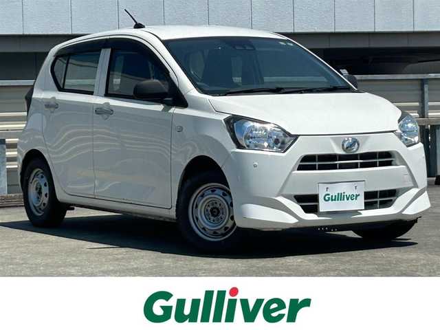 ダイハツ ミラ イース L SAⅢ 静岡県 2018(平30)年 4.5万km ホワイト スマートアシスト３/純正オーディオ/ＣＤ再生/ＡＵＸ接続/キーレスエントリー/パーキングセンサー/オートハイビーム/ヘッドライトレベライザー/純正フロアマット/ドアバイザー/アイドリングストップ/ＡＣ