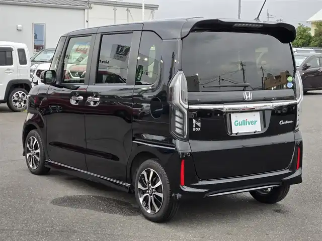ホンダ Ｎ ＢＯＸ カスタム G L ホンダセンシング 鹿児島県 2019(令1)年 4.3万km クリスタルブラックパール 純正ナビ/片側パワースライドドア/バックカメラ/ビルトインETC/アダプティブクルーズコントロール/ソナーセンサー/ホンダセンシング/・衝突軽減ブレーキ/・前後誤発進抑制機能/・歩行者事故低減ステアリング/・先行車発進お知らせ機能/・車線維持支援システム/・オートハイビーム/・標識認識機能/LEDヘッドランプ/ステアリングスイッチ/チップアップ機能付スライドリアシート/純正14インチアルミホイール/スマートキーシステム/プッシュエンジンスタート/禁煙車