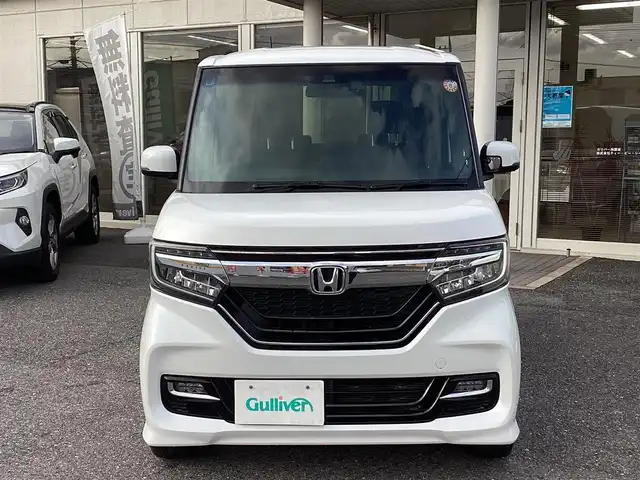 ホンダ Ｎ ＢＯＸ カスタム G L ターボ ホンダセンシング 千葉県 2019(平31)年 4.1万km プラチナホワイトパール ワンオーナー/メモリナビ　TV/DVD/CD/MS/BT/    VXU-195NBi/両側パワースライドドア/前後ドライブレコーダー/前席シートヒーター/ピュアサウンドブース/ETC/スマートキースペアキー/取扱説明書/保証書