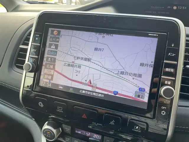 日産 セレナ e－パワー ハイウェイスター V 大分県 2019(平31)年 7.5万km ダイヤモンドブラック セーフティパックA/ダイナミックパッケージ/エマージェンシーブレーキ/純正9インチナビ/・CD/DVD/DTV/Bluetooth/アラウンドビューモニター/純正フリップダウンモニター/クルーズコントロール/両側パワースライドドア/LEDオートライト/オートハイビーム/純正前方ドライブレコーダー/ビルトインETC/スマートキー/スペアキー/プッシュスタート/純正15インチアルミホイール