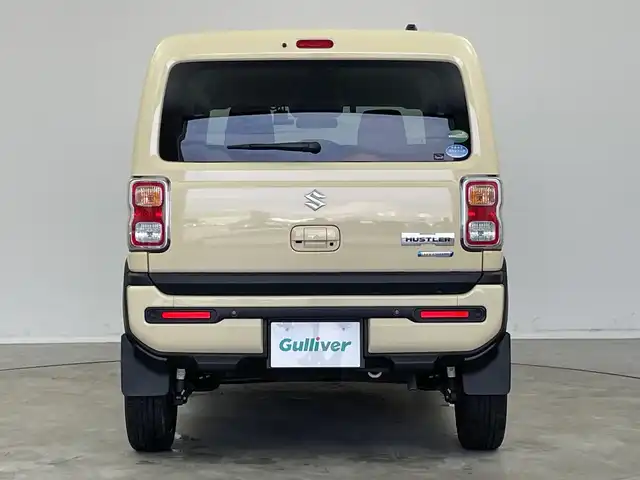 スズキ ハスラー HYBRID X 新潟県 2020(令2)年 6.9万km シフォンアイボリーM 純正9インチメモリナビ/　フルセグTV/Bluetooth/CD/DVD/USB/衝突被害軽減ブレーキ/レーンキープアシスト/前席シートヒーター/コーナーセンサー/ドライブレコーダー【VREC-DZ700D】/全方位モニター/ビルトインETC/アイドリングストップ/横滑り防止装置/LEDヘッドライト/オートマチックハイビーム/オートライト/レザーステアリング/ステアリングスイッチ