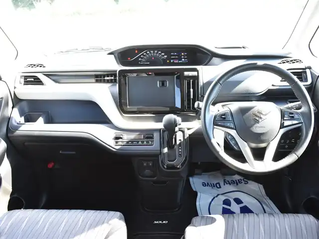 スズキ ソリオ HV MZ 福岡県 2022(令4)年 7.4万km スーパーブラックパール デュアルカメラブレーキサポート/全方位モニター用カメラ/両側パワースライドドア/レーダークルーズコントロール/前席シートヒーター/純正15インチアルミホイール/ヘッドアップディスプレイ/ドアバイザー/フロアマット/プッシュスタート/スマートキー×2/新車時保証書/取扱説明書