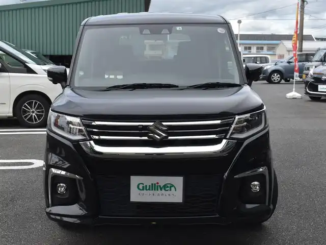 スズキ ソリオ HV MZ 福岡県 2022(令4)年 7.4万km スーパーブラックパール デュアルカメラブレーキサポート/全方位モニター用カメラ/両側パワースライドドア/レーダークルーズコントロール/前席シートヒーター/純正15インチアルミホイール/ヘッドアップディスプレイ/ドアバイザー/フロアマット/プッシュスタート/スマートキー×2/新車時保証書/取扱説明書