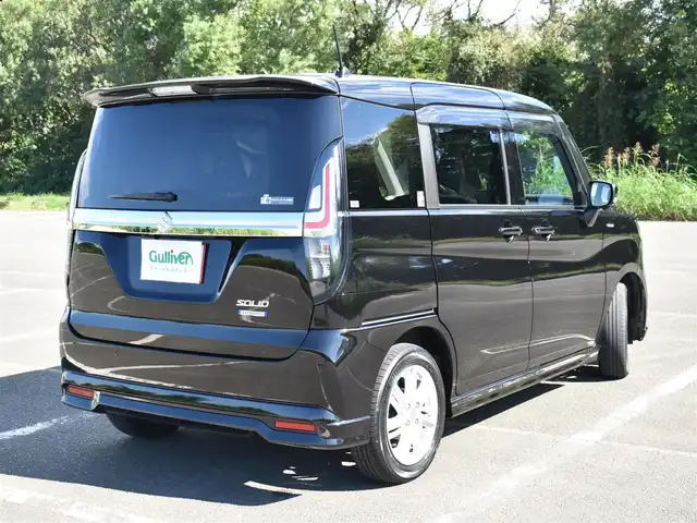 スズキ ソリオ HV MZ 福岡県 2022(令4)年 7.4万km スーパーブラックパール デュアルカメラブレーキサポート/全方位モニター用カメラ/両側パワースライドドア/レーダークルーズコントロール/前席シートヒーター/純正15インチアルミホイール/ヘッドアップディスプレイ/ドアバイザー/フロアマット/プッシュスタート/スマートキー×2/新車時保証書/取扱説明書