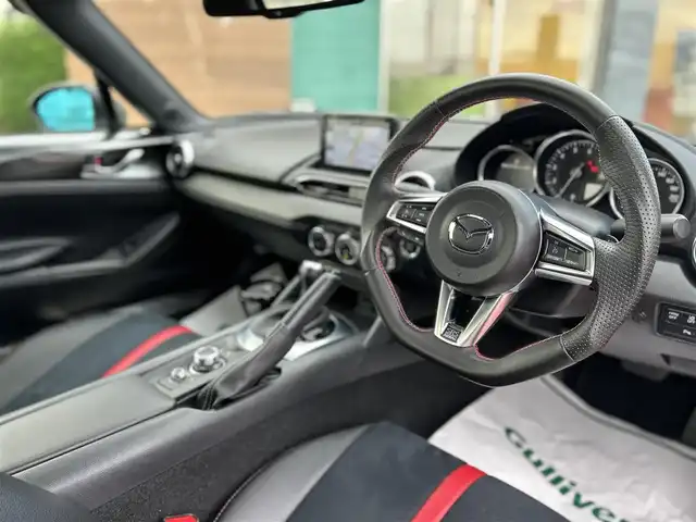 マツダ ロードスター ＲＦ S 香川県 2021(令3)年 1.1万km マシーングレープレミアムM 禁煙車/純正SDナビ/フルセグ/CD/DVD/SD/Bluetooth/バックカメラ/マツダスピードエアロ/純正17インチアルミ/LEDヘッドライト/シートカバー/シートヒーター/レーキープ/スマートシティブレーキ/BSM/ETC