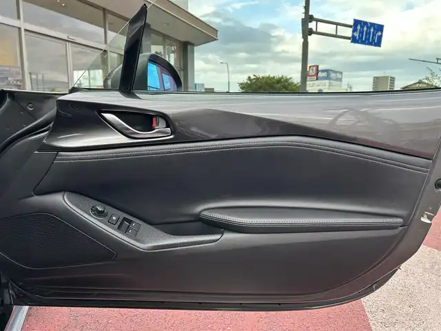 マツダ ロードスター ＲＦ S 香川県 2021(令3)年 1.1万km マシーングレープレミアムM 禁煙車/純正SDナビ/フルセグ/CD/DVD/SD/Bluetooth/バックカメラ/マツダスピードエアロ/純正17インチアルミ/LEDヘッドライト/シートカバー/シートヒーター/レーキープ/スマートシティブレーキ/BSM/ETC