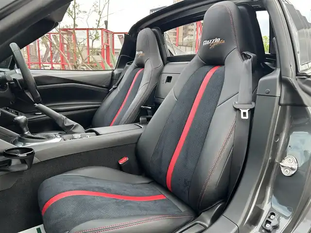 マツダ ロードスター ＲＦ S 香川県 2021(令3)年 1.1万km マシーングレープレミアムM 禁煙車/純正SDナビ/フルセグ/CD/DVD/SD/Bluetooth/バックカメラ/マツダスピードエアロ/純正17インチアルミ/LEDヘッドライト/シートカバー/シートヒーター/レーキープ/スマートシティブレーキ/BSM/ETC