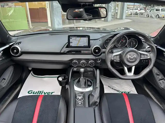 マツダ ロードスター ＲＦ S 香川県 2021(令3)年 1.1万km マシーングレープレミアムM 禁煙車/純正SDナビ/フルセグ/CD/DVD/SD/Bluetooth/バックカメラ/マツダスピードエアロ/純正17インチアルミ/LEDヘッドライト/シートカバー/シートヒーター/レーキープ/スマートシティブレーキ/BSM/ETC