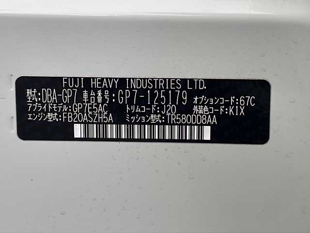 スバル インプレッサ スポーツ 2．0i アイサイト プラウドED 福島県 2016(平28)年 6.1万km クリスタルホワイトP 4WD 純正ナビ フルセグTV Bluetooth バックカメラ アイサイト 追従有クルーズコントロール パドルシフト HIDライト オートライト ETC レーンキープ D席パワーシート スマートキー