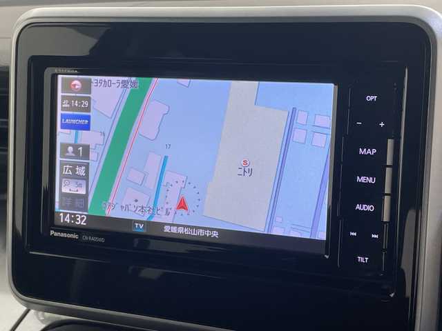 スズキ スペーシア ギア HYBRID XZ 愛媛県 2018(平30)年 2.1万km フェニックスレッドパール/ガンメタリック2トーンルーフ 社外ナビ/Bluetooth/フルセグ/両側電動スライドドア/バックカメラ/衝突被害軽減ブレーキ/レーンキープアシスト/前後コーナーセンサー/LEDヘッドライト/オートライト/ルーフレール/ドライブレコーダー/ETC/プッシュスタート/純正15インチアルミ