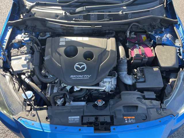 マツダ デミオ XD ツーリング 茨城県 2016(平28)年 9.3万km ダイナミックブルーマイカ 純正ナビ/-BT/AM/FM/CD/TV　/衝突軽減システム　/バックカメラ　/コーナーセンサー前後　/ディーゼル　/ターボ　/ブラインドスポットモニター　/ＬＥＤヘッドライト /クルーズコントロール /パドルシフト /シートヒーター /ETC