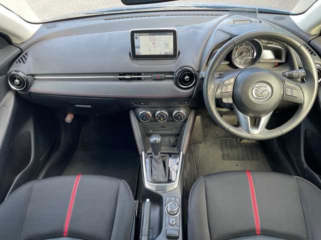 マツダ デミオ XD ツーリング 茨城県 2016(平28)年 9.3万km ダイナミックブルーマイカ 純正ナビ/-BT/AM/FM/CD/TV　/衝突軽減システム　/バックカメラ　/コーナーセンサー前後　/ディーゼル　/ターボ　/ブラインドスポットモニター　/ＬＥＤヘッドライト /クルーズコントロール /パドルシフト /シートヒーター /ETC