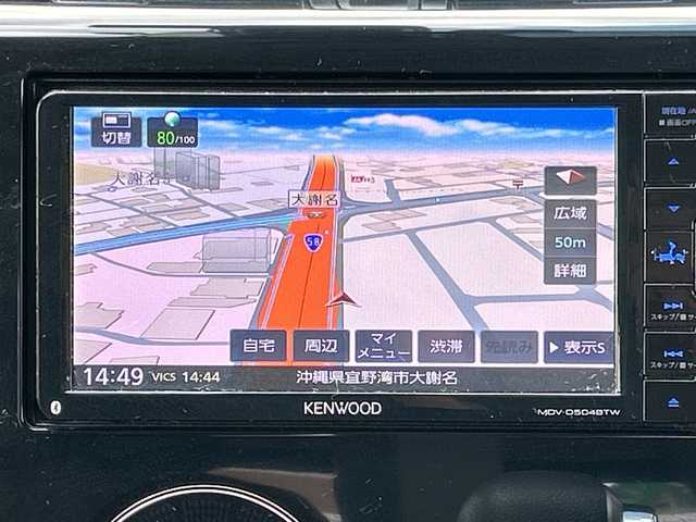 三菱 ｅＫカスタム T　セーフティPKG 沖縄県 2017(平29)年 10.7万km ライトニングブルーマイカ 社外ナビ/フルセグTV/Ｂｌｕｅｔｏｏｔｈ/ＣＤ/ＤＶＤ/アラウンドビューモニター/バックカメラ/クルーズコントロール/LEDオートライト/シートヒーター/純正アルミホイール/ステアリングスイッチ/プッシュスタート/アイドリングストップ/衝突被害軽減システム/前後ドライブレコーダー/スマートキー/ＥＴＣ