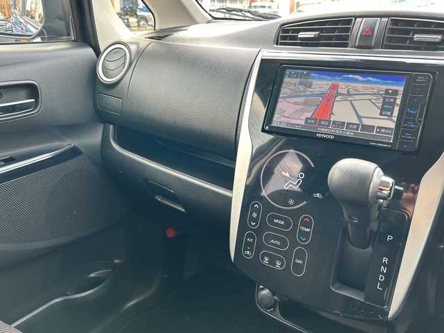 三菱 ｅＫカスタム T　セーフティPKG 沖縄県 2017(平29)年 10.7万km ライトニングブルーマイカ 社外ナビ/フルセグTV/Ｂｌｕｅｔｏｏｔｈ/ＣＤ/ＤＶＤ/アラウンドビューモニター/バックカメラ/クルーズコントロール/LEDオートライト/シートヒーター/純正アルミホイール/ステアリングスイッチ/プッシュスタート/アイドリングストップ/衝突被害軽減システム/前後ドライブレコーダー/スマートキー/ＥＴＣ