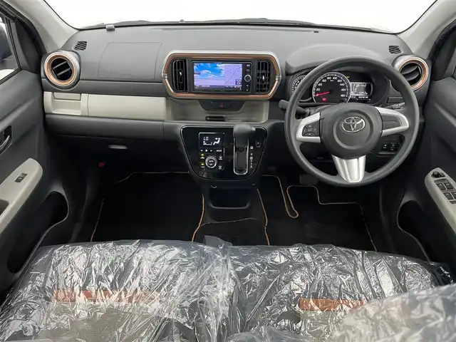 トヨタ パッソ モーダ　チャーム 宮城県 2021(令3)年 1.7万km ブラックマイカメタリック/パウダリーベージュメタリック 2トーン 社外ナビ（AVIC-MRZ099W）/全周囲カメラ/バックカメラ/フルセグTV/ETC/ブラックルーフ/ハーフレザーシート/ドアバイザー/アイドリングストップ/ハイビームアシスト/LEDヘッドライト/取扱説明書/スペアキー　×１