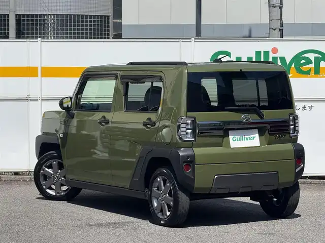 ダイハツ タフト G ターボ ダーククロムベンチャー 愛知県 2023(令5)年 0.9万km フォレストカーキメタリック /禁煙//ワンオーナー //スカイフィールトップ //ETC//アイドリングストップ //ルーフレール//ATOTOディスプレイオーディオ//バックカメラ //シートヒーター//純正15AW //オートリトラミラー//LEDオートライト //フォグランプ//革巻きステア //ステアリングスイッチ//ACC //衝突警報 //車線逸脱警報 //LKC//クリアランスソナー//電子パーキング//オートブレーキホールド //パワーモード//スマートキー //プッシュスタート//純正ドアバイザー/フロアマット//保証書 //取説 //記録簿 //スペアキー